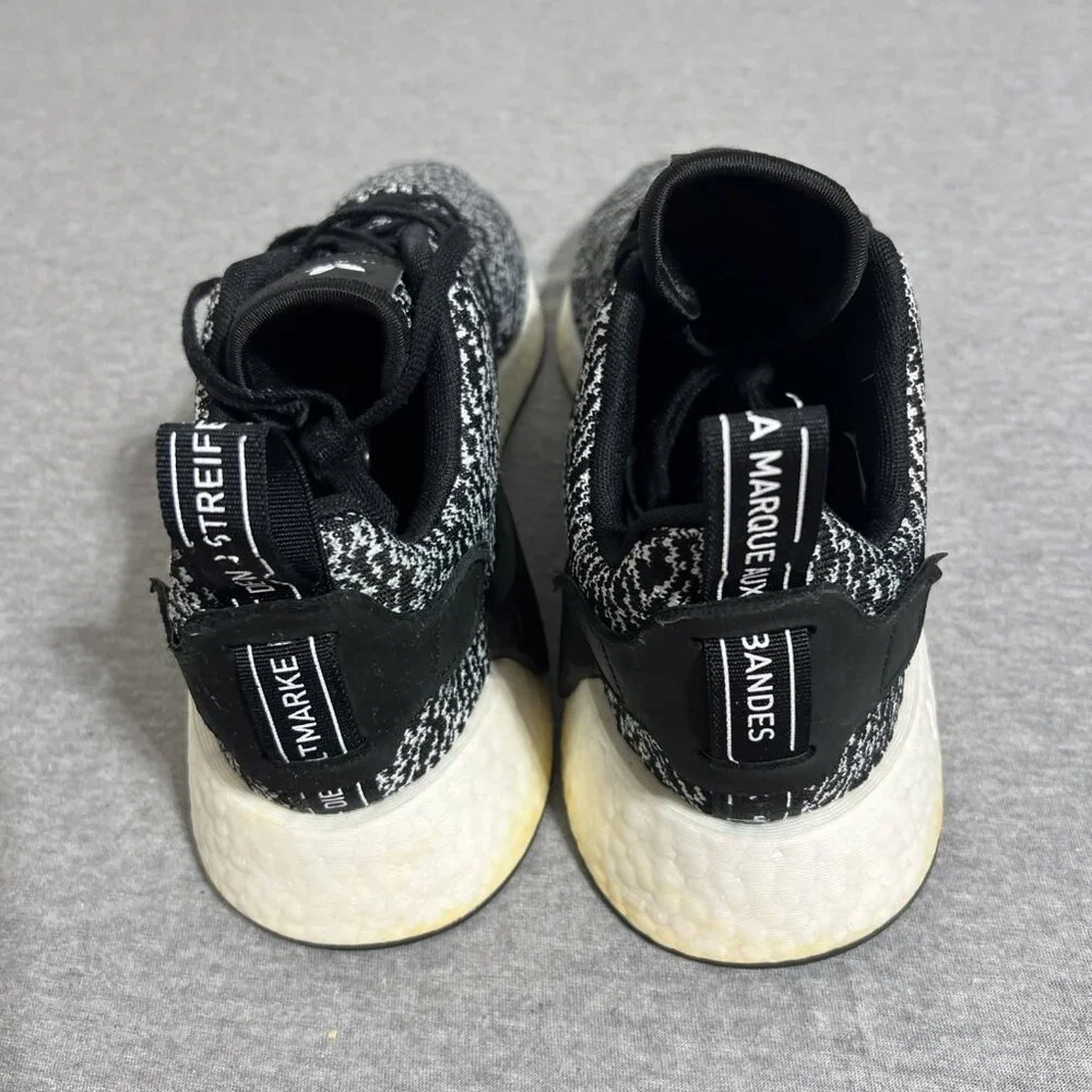 Adidas NMD R2‎ Oreo Running Shoes Mens Size 12 Sneakers B22631